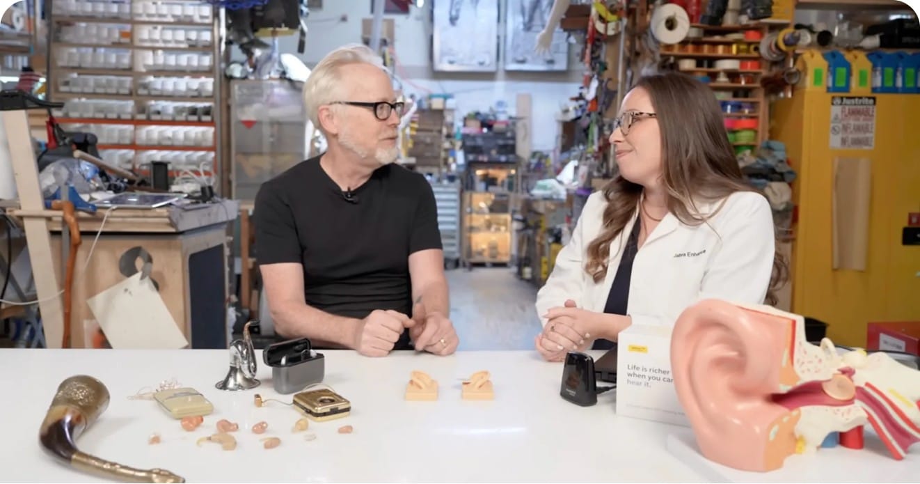 Adam Savage talks to Dr. Katie Keese, Head of Audiology at Jabra Enhance, about virtual audiology.